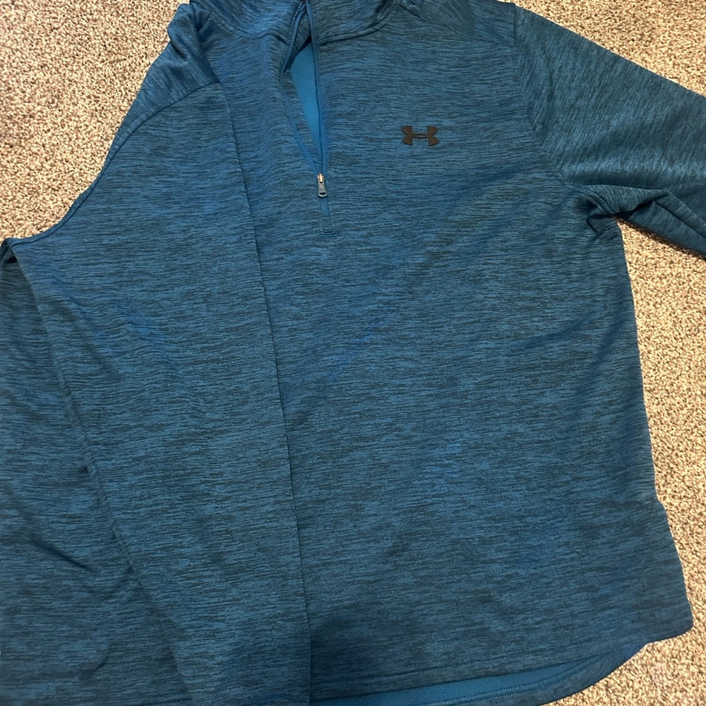 Under Armour Teal ColdGear Pullover